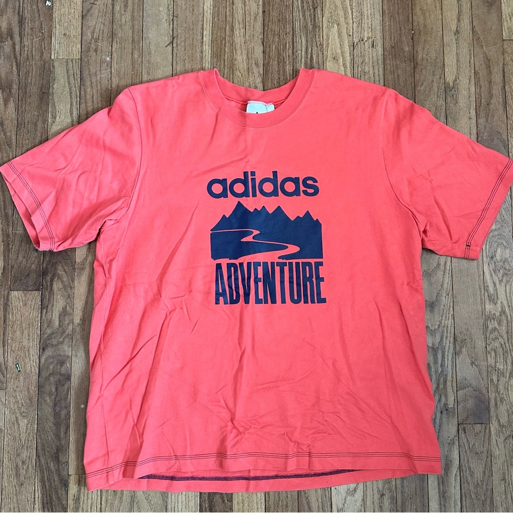 Adidas Adventure Coral Tee with Logo cd6812